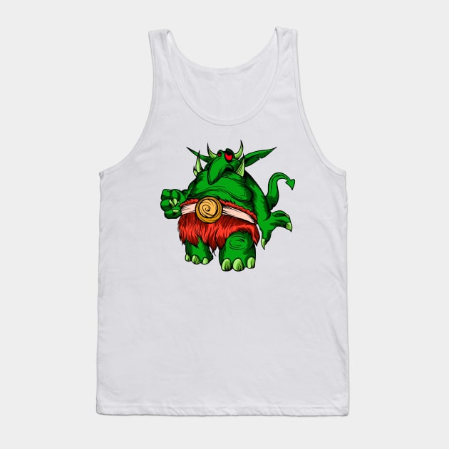 Monster mountains Troll Tank Top by FunnyMoonCosmic